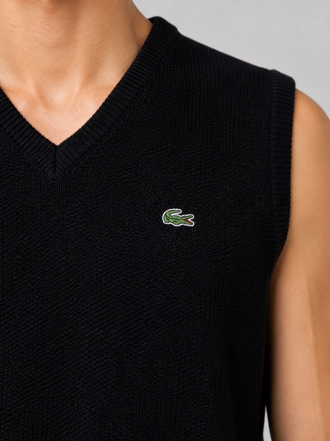 Gilet Lacoste - Sleeveless Knit Vintage