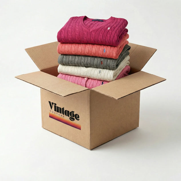 BOX Maglioni Treccia Ralph Lauren