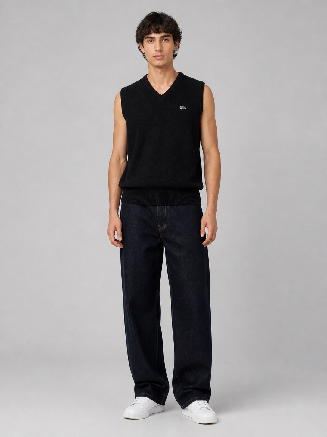 Gilet Lacoste - Sleeveless Knit Vintage