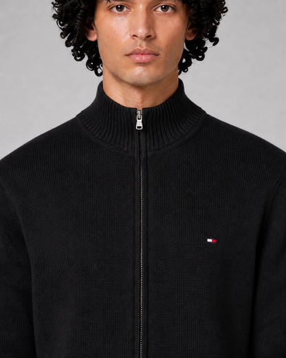 Tommy Hilfiger Zip Knit Sweater