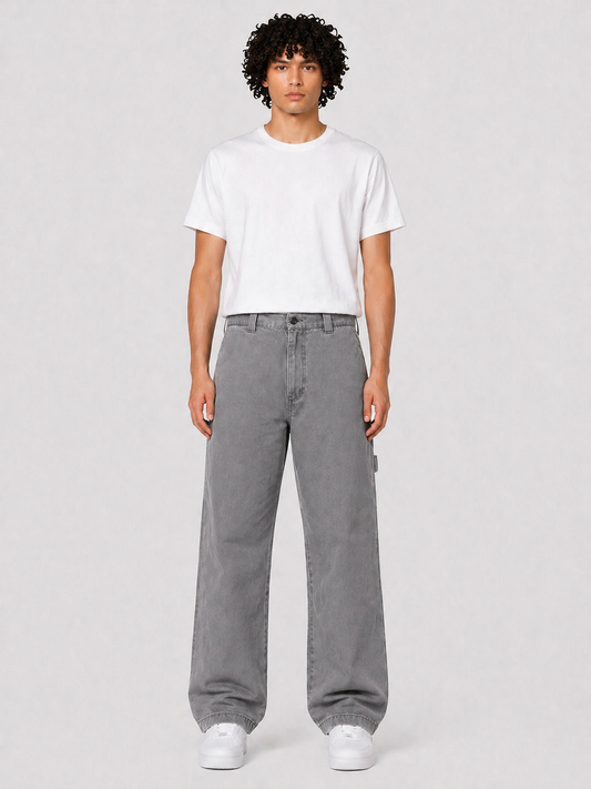 Carhartt WIP Flint Pant Grigio – Pantalone Utility Relaxed Fit image 2