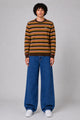 Lacoste Vintage Striped Knit Sweater