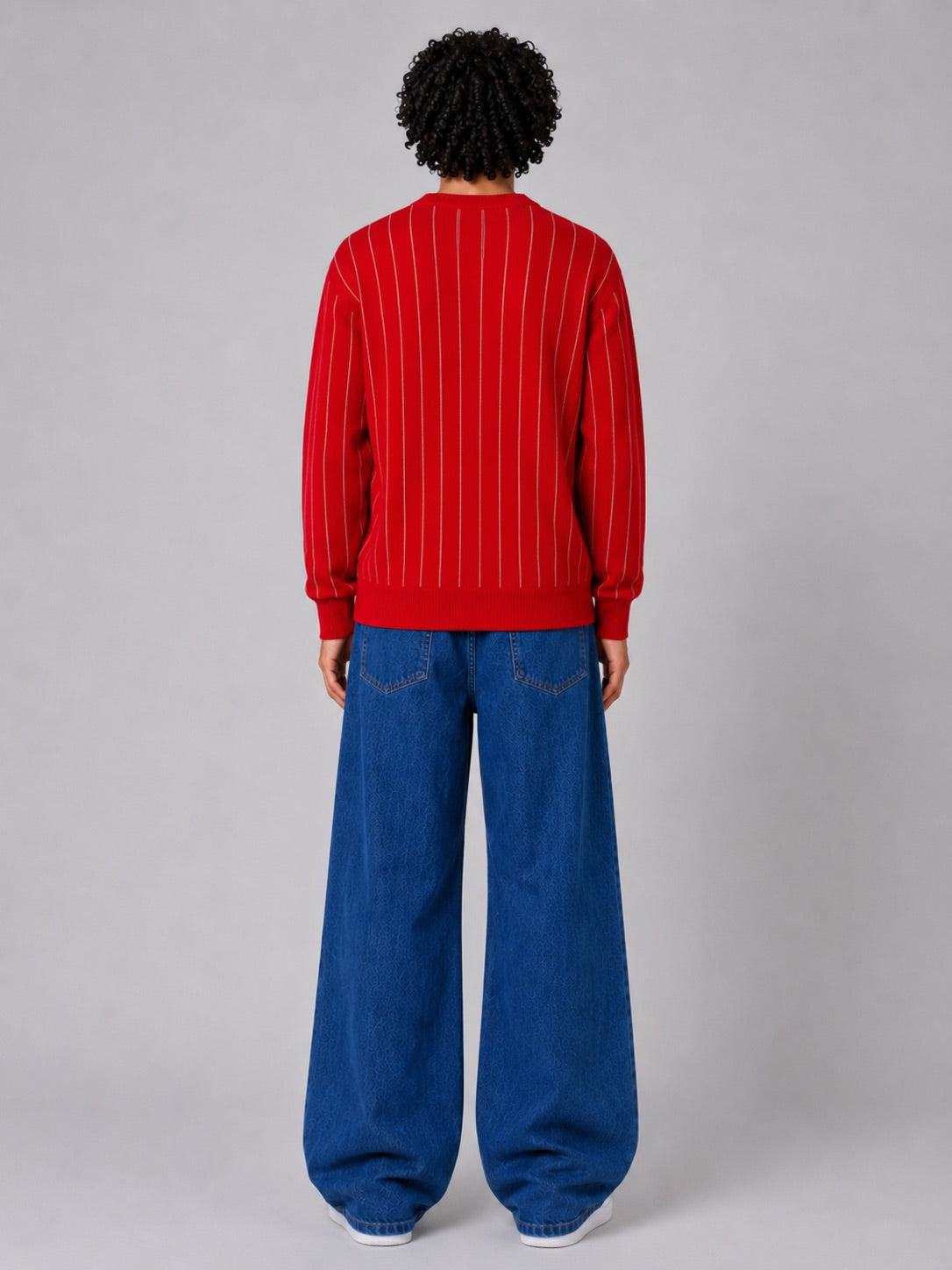 Maglione Lacoste Vintage con Scollo a V