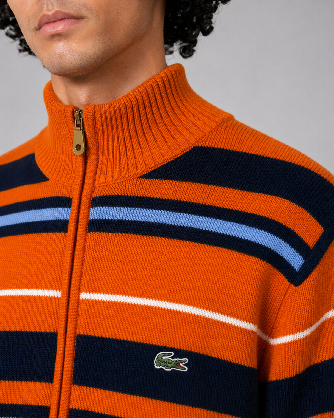 Cardigan Lacoste Vintage full Zip